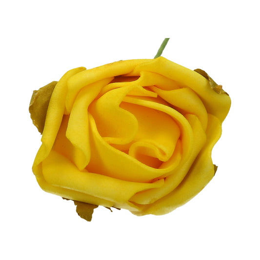 Schaumrose Gelb - 5 cm