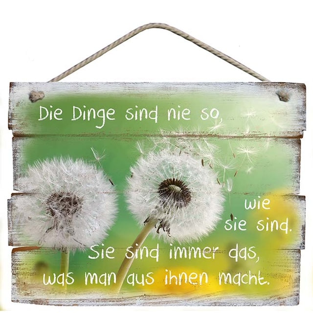 Bild "Die Dinge sind nie so, wie sie sind..."