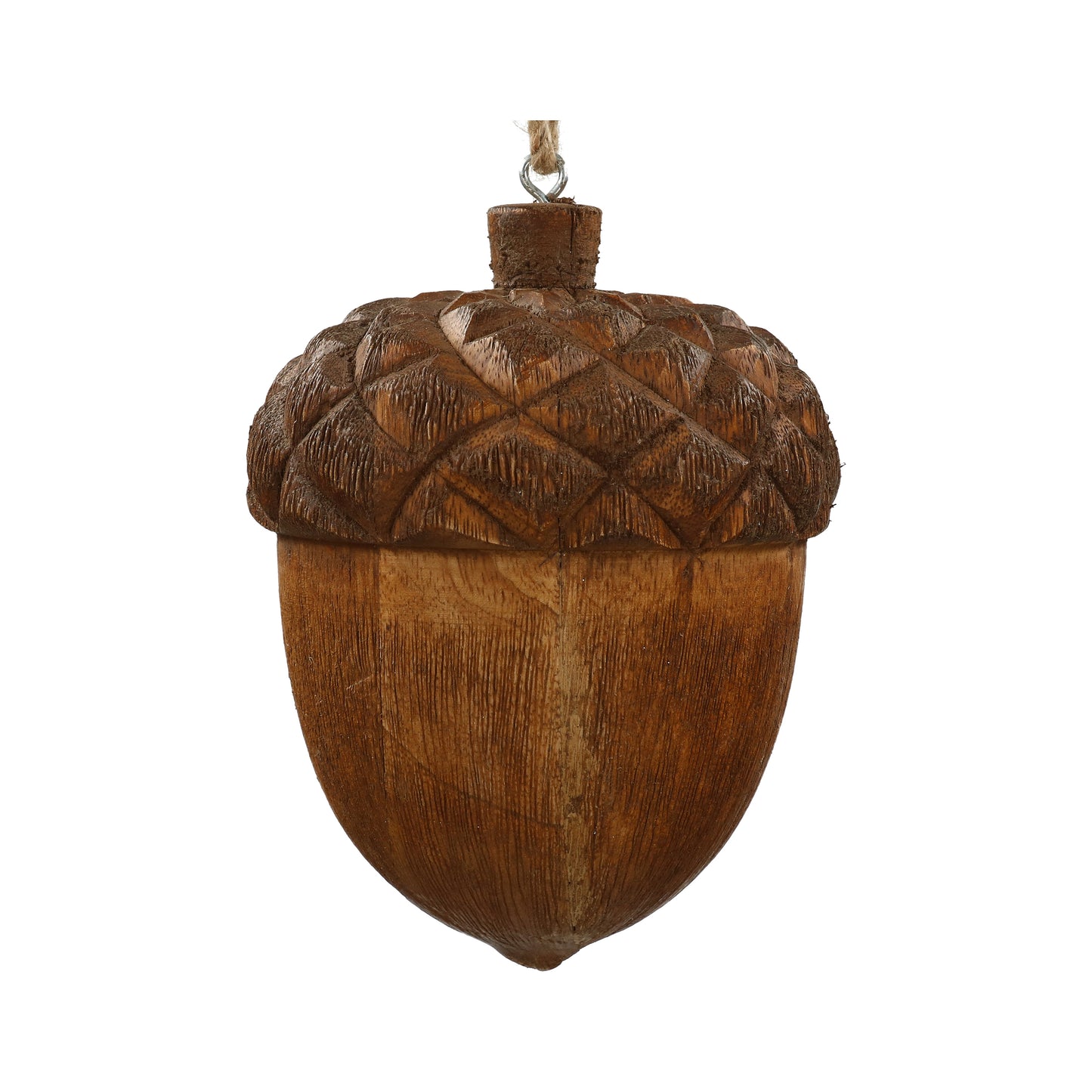 Eichel Mangoholz natur 15,5x12,5x12,5 cm