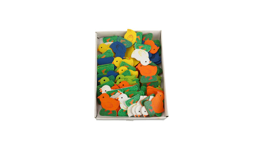 Streuteile Küken x75, 3cm, bunt