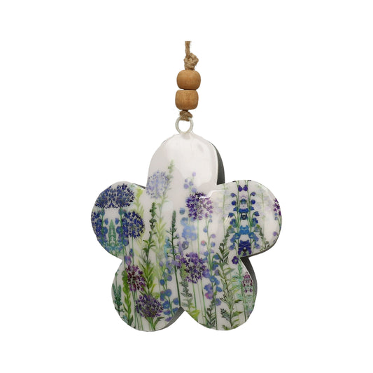 Blüten Metall 11 cm Lavendel