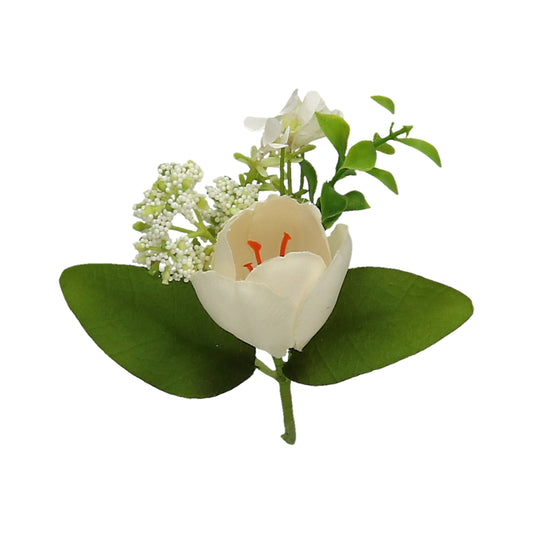 Pick Tulpe weiß