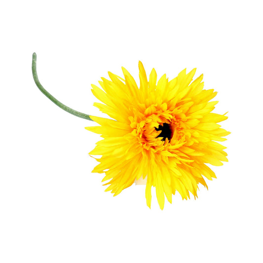 Strahlen-Gerbera Gelb - 52 cm