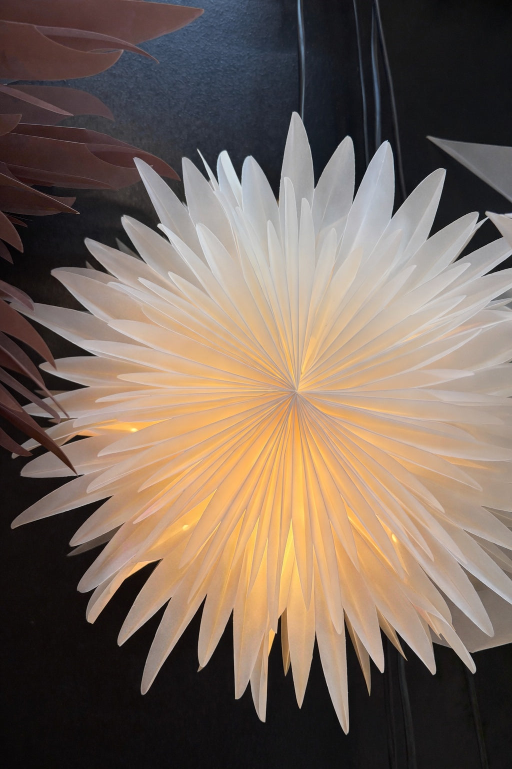 Blütenlampe 35 cm VE 3