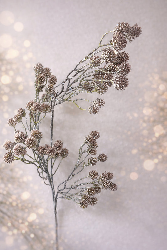 Beerenzweig rose/glimmer 90 cm VE 12