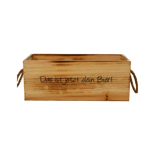 Kiste Holz Das ist jetzt dein..26x12x10