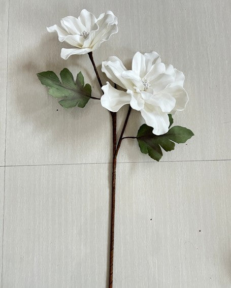 Schaumblüte Weiß - 2 Blüten