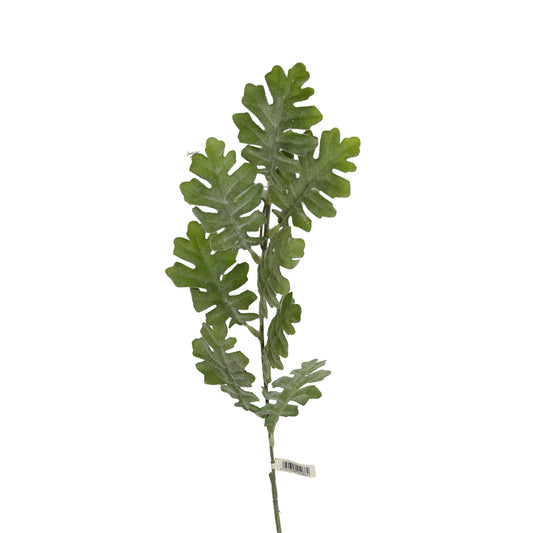 Zweig Silberblatt grün 76 cm