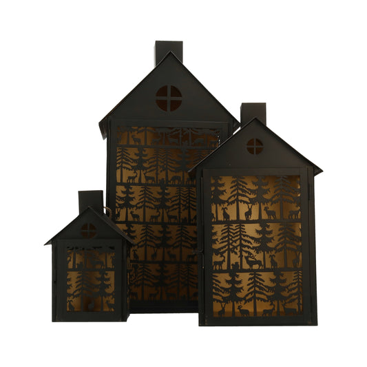 Laternen 3 er Set 22/35/53cm