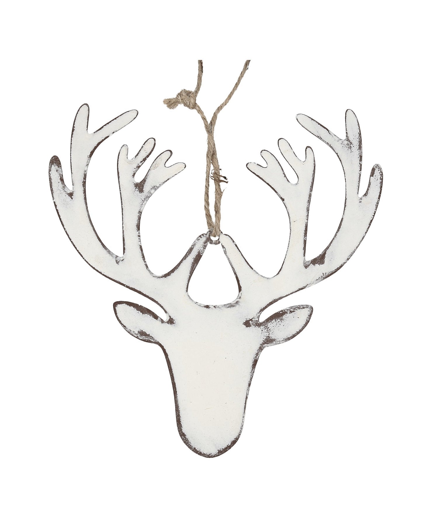 Elchkopf z.h.,wß,metall 12,5x12
