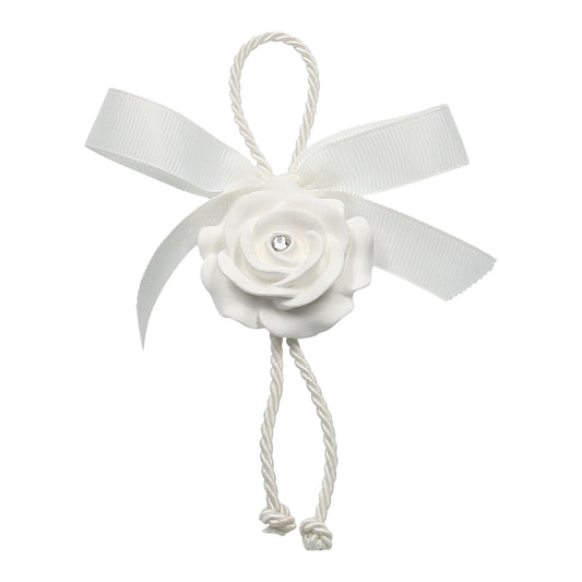 Rose Gips  Schleife/Kordel 13cm