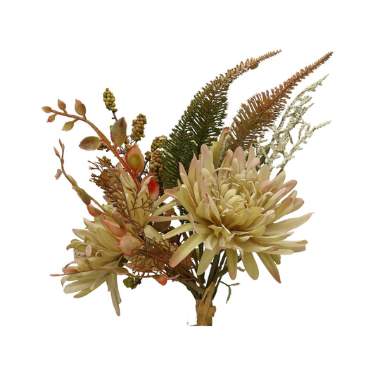 Chrysanthemenstrauß hellgrün matt
