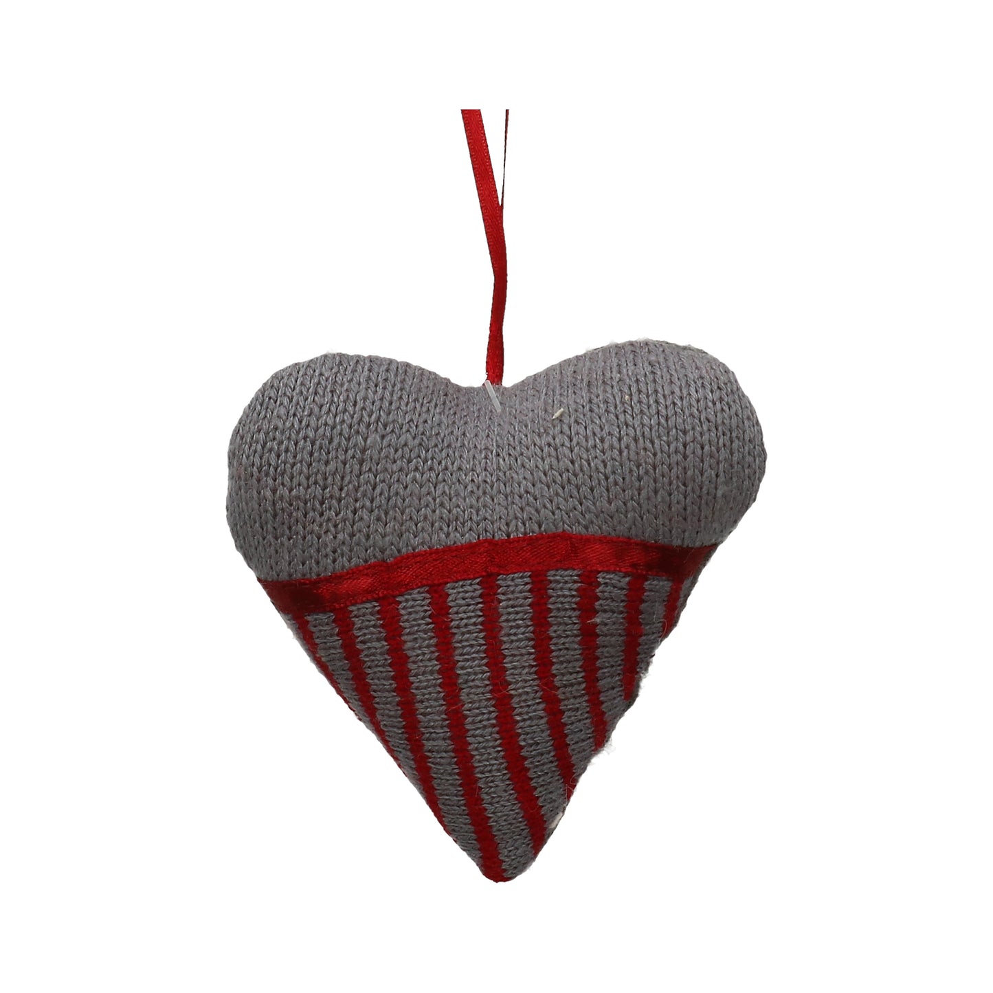 Stoffherzen gestrickt 9,5 cm