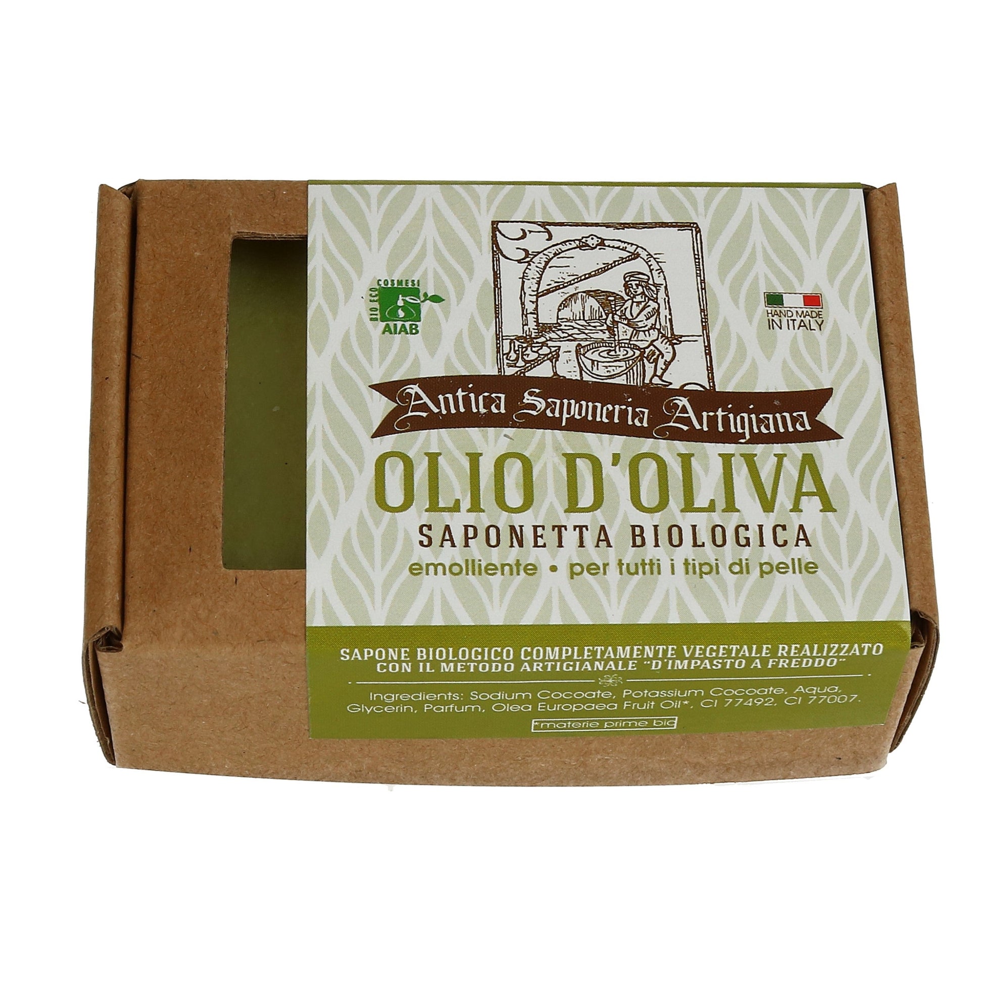 Bio Kokosöl Seife Olive