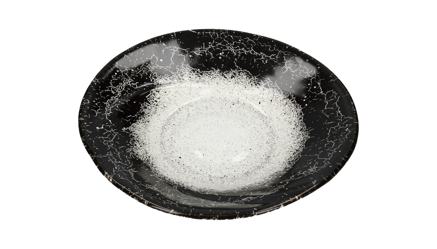 Keramik Schale schwarz/weiß