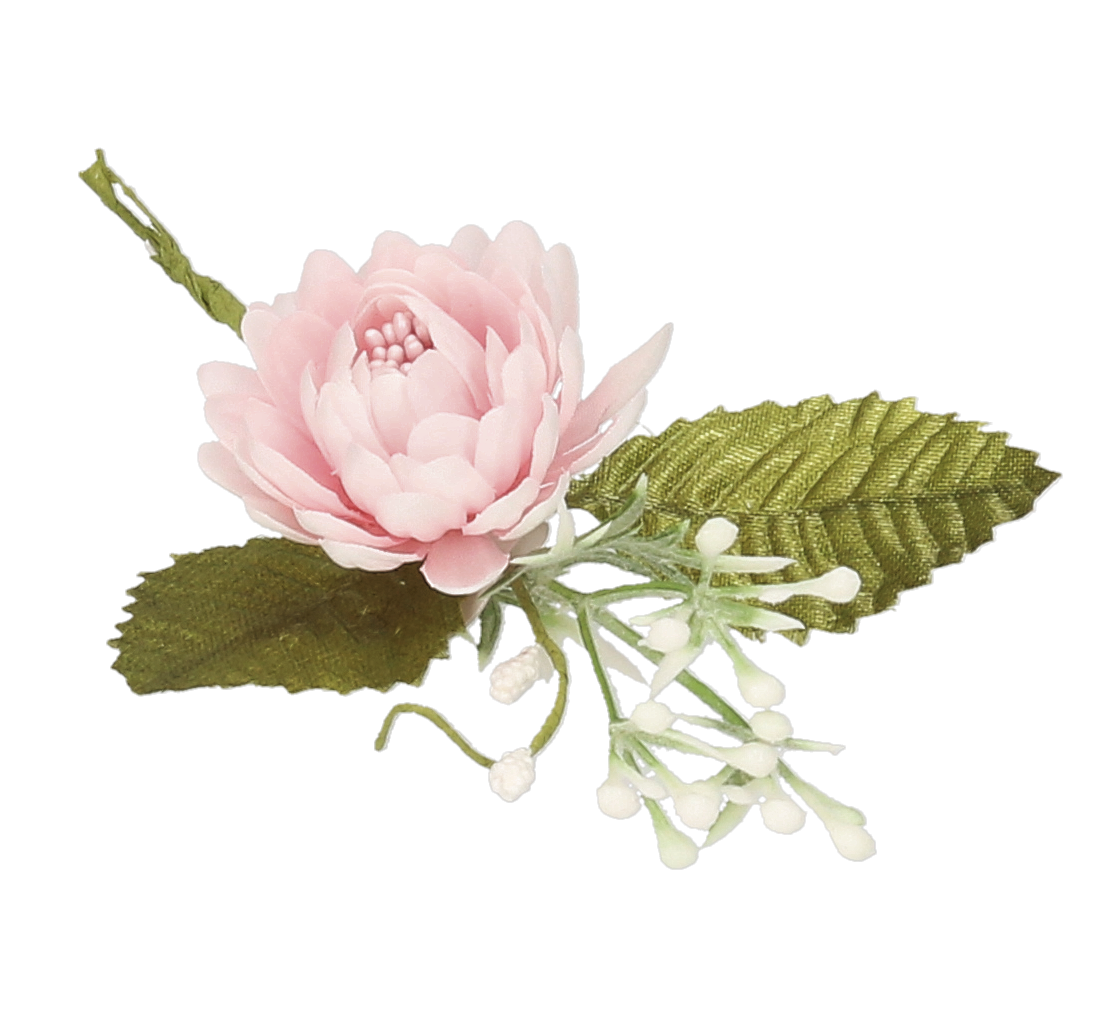 Aufleger Blume Päonie pink